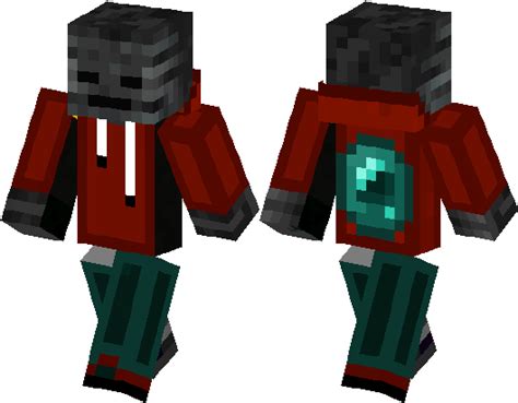 Download Wither Skeleton Guy With Ender Pearl Cape Herobrine Zombie