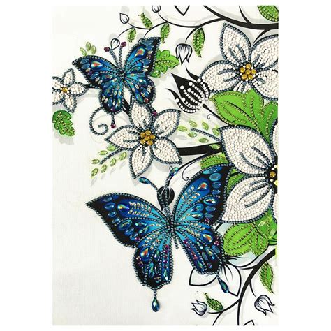 Butterfly 3040cmcanvas Special Shaped Drill Diamond Painting