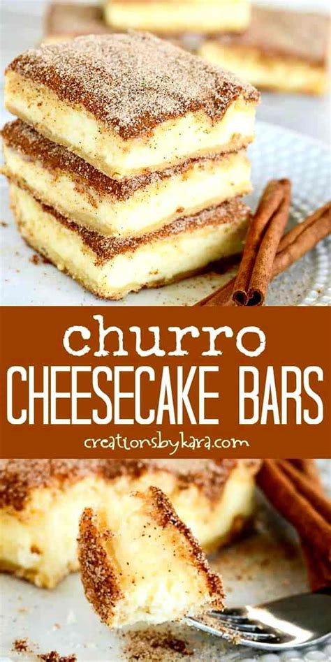 Churro Cheesecake Bars Cheesecake Bar Recipes Churro Cheesecake