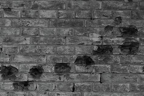 Bullet Holes In A Brick Wall Photograph By Oleksandr Polonskyi Fine