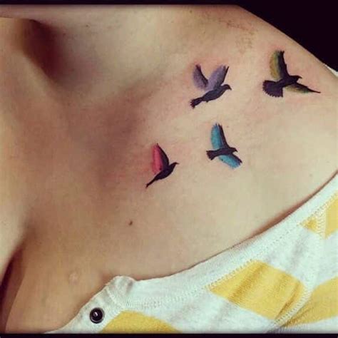 Tatuajes De Pájaros Aves Significados Y Diseños