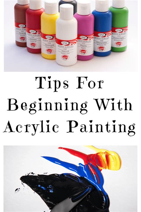 16 Tips For Beginning With Acrylic Painting Step By Step Painting