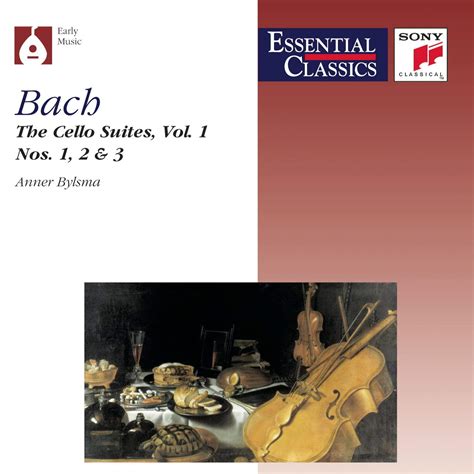 Johann Sebastian Bach Anner Bylsma Bach The Cello Suites Vol 1