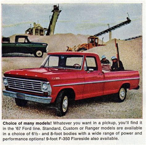 Vintage Ford Pickup Trucks From The 60s Click Americana