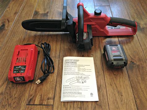 The Craftsman 10 Cordless Chainsaw A Powerful Beast Eighty Mph