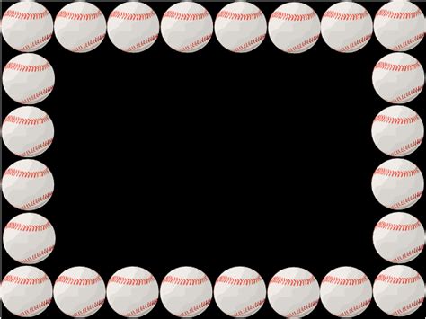 Baseball Border Clip Art At Vector Clip Art Online Royalty