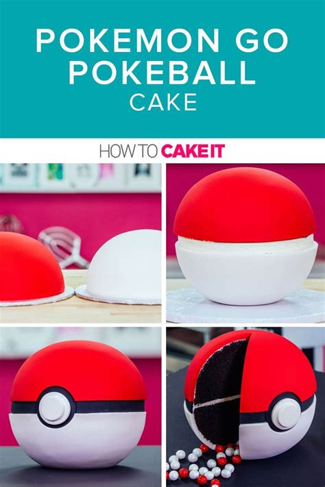 Poké Ball Cake Pokemon Birthday Cake Pokeball Cake Pokemon Birthday