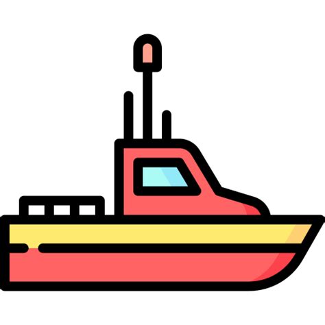 Rescue Boat Free Medical Icons