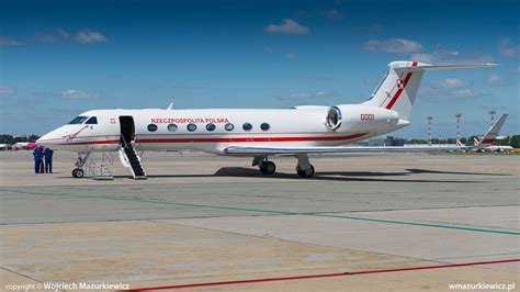 The Polish Air Force Takes Delivery Of Its First Gulfstream G550 Vip