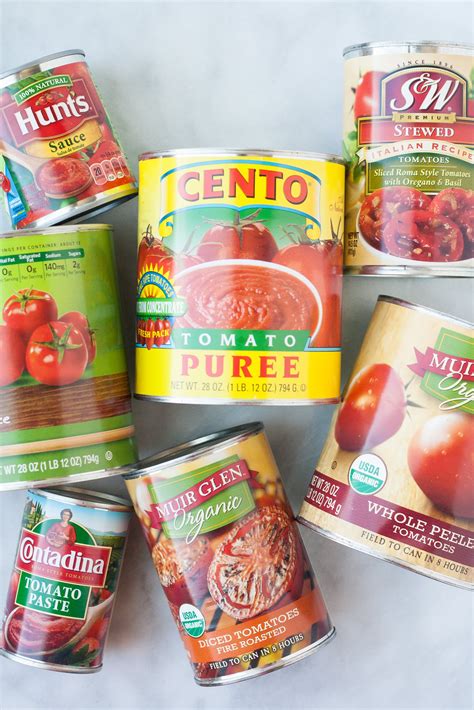 A Visual Guide To The 7 Major Types Of Canned Tomatoes Kitchn