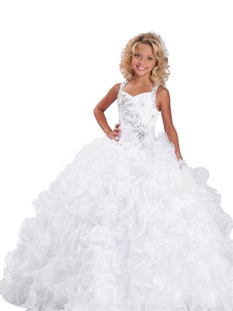 Luxury Floor Length 2015 First Communion Flower Girl