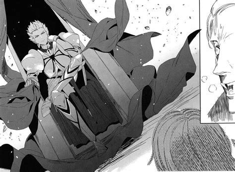 Gil Getting Summoned In The Fatestrange Fate Manga Fatestaynight