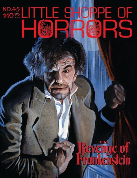 Little Shoppe Of Horrors Magazine 45 The Revenge Of Frankenstein