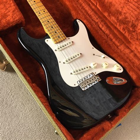 Fender 57 Reissue Stratocaster Factory Fresh 1983 Black Guitar For