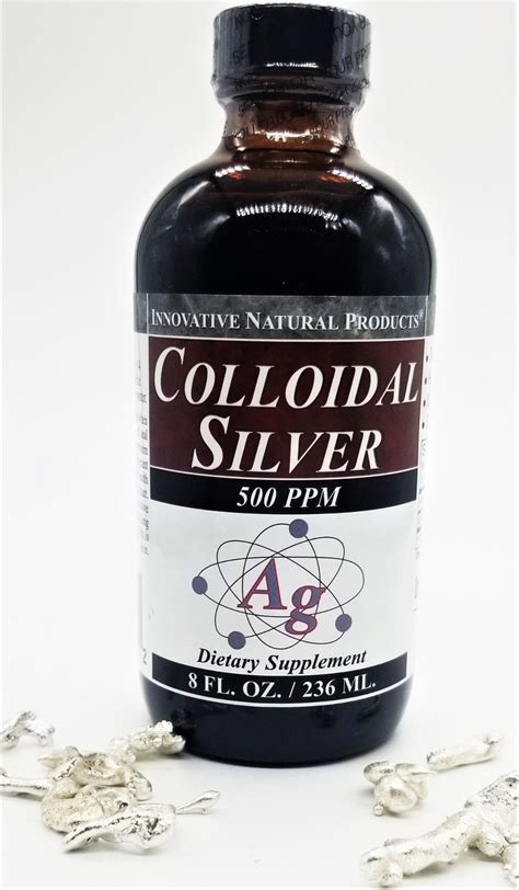 Colloidal Silver 500 PPM 8 oz