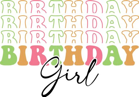 Girls Birthday T Free Svg Files