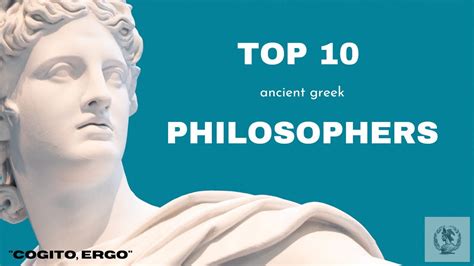 Top 10 Ancient Greek Philosophers Unlocking The Minds That Shaped