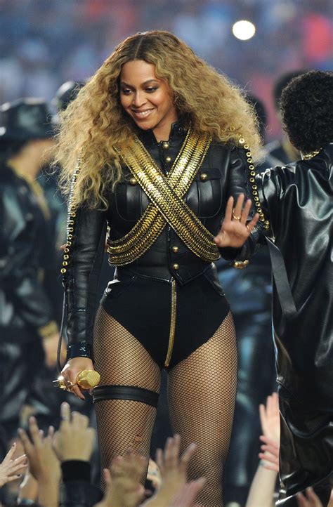 Queen bey excites with her politically charged single formation,' but the sunlit performance never really comes together. Beyonce - Performing at the Pepsi Super Bowl 50 Halftime ...