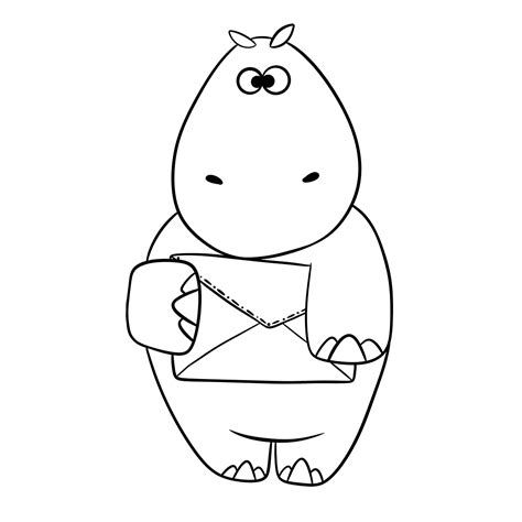 Hippo Wildlife Letter Post Free Image On Pixabay