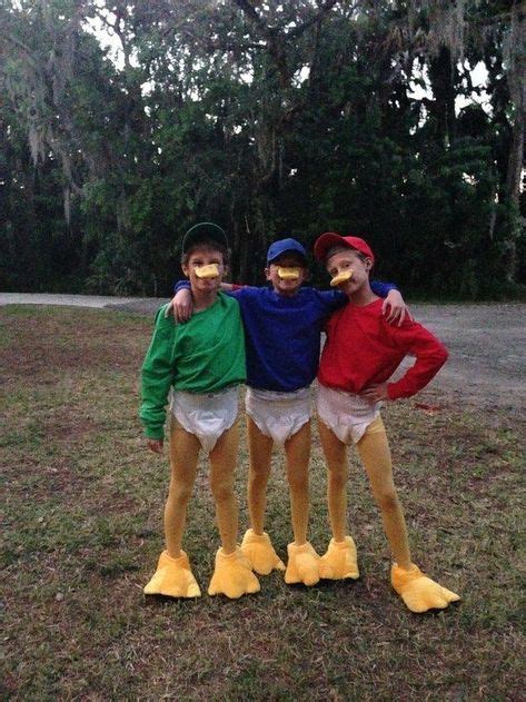 Huey Dewey Louie Cosplay Group Halloween Costumes Trio Halloween
