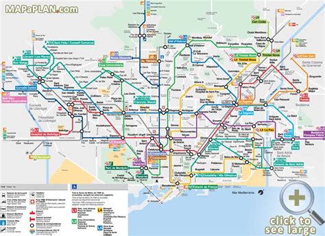 Barcelona Maps Top Tourist Attractions Free Printable City Street Map