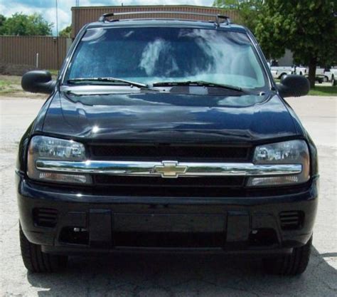 Find Used Black 2007 Chevrolet Trailblazer Ls 4x4 In Champaign