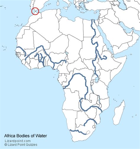 Countries quiz | lizard point africa map with countries labeled learn more about africa at: Test your geography knowledge - World bodies of water quiz (H.S. Bodies of Water)| Lizard Point ...