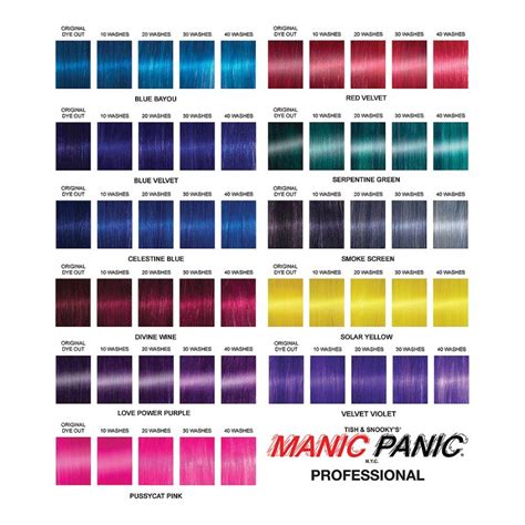 Manic Panic Professional Color Hair Colour Dreams