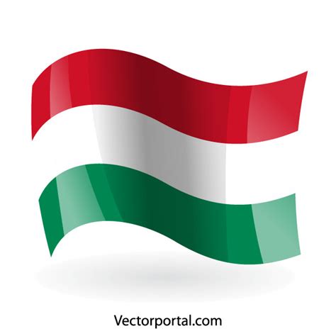 Hungarian Flag Ai Royalty Free Stock Vector Clip Art