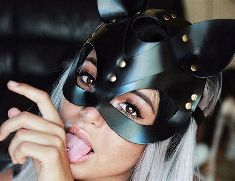 Bdsm Cat Mask Leather Cat Mask Sex Face Mask Sex Mask Etsy