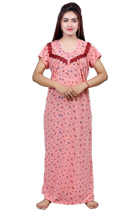 Buy Nacno Womens Satin Sleepwear Nightymaxinightgown Online At Best Prices In India Jiomart