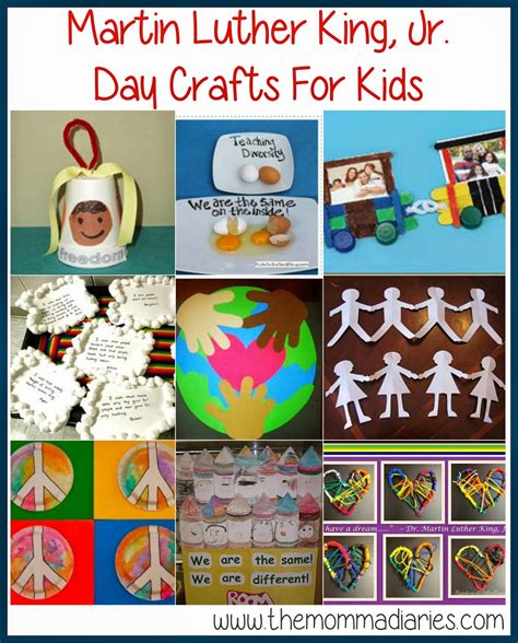 Martin Luther King Jr Day Crafts For Kids The Momma Diaries