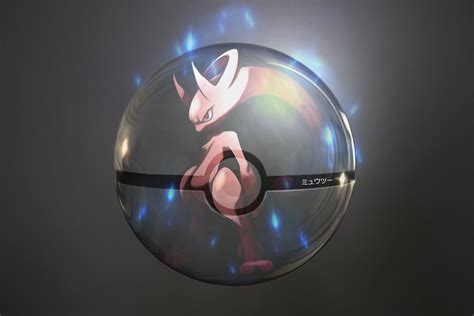 The Pokeball Of Mega Mewtwo Y By Wazzy88 On Deviantart
