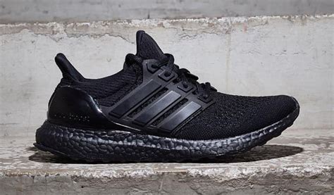 All Black Adidas Ultra Boost Sole Collector