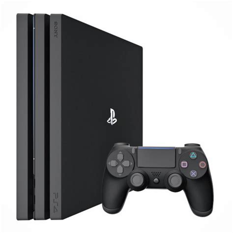 Sony playstation 4 pro (1tb hdr) at amazon for $649.99. 3D model Sony PlayStation 4 Pro with gamepad | CGTrader