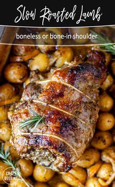 Salt and pepper the roast (add other spices sparingly if you like thyme and sage go well with pork). 80+ Lamb ideas in 2020 | lamb, food, food plating