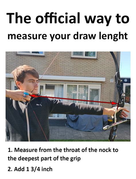 How To Measure Your Draw Length How To Measure Yourself Measurements