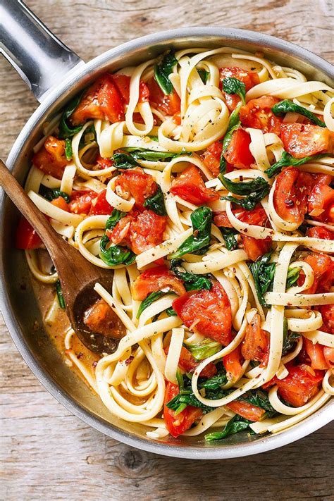 Tomato Spinach Chicken Pasta | Chicken pasta recipes easy, Chicken