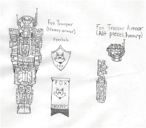 Battalions Armor Set Part V Fox Trooper By Theorignallorehunter On