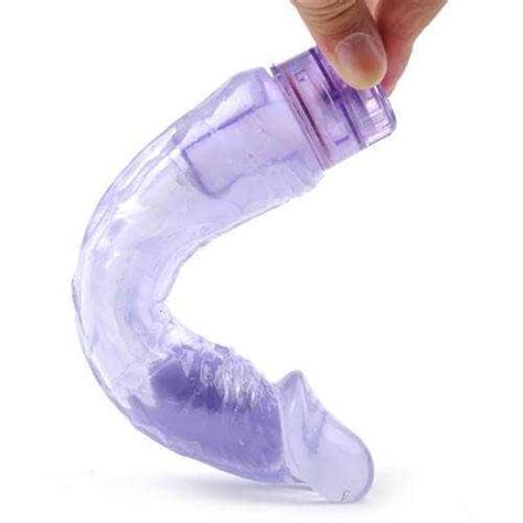Realistic 8 Inch Dildo Vibrator Flexible Sex Toys