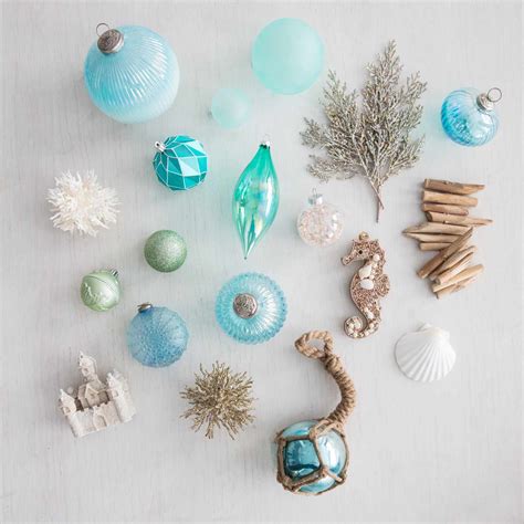 Beach Inspired Christmas Ornaments Decorate Your Beach Themed Christmas Tree With Ornament