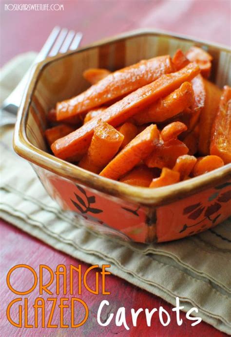 Less Is More Orange Glazed Carrots Nosh And Nourish