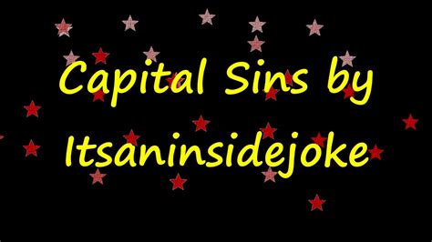 Capital Sins By Itsaninsidejoke Poetry Episode 2 Youtube