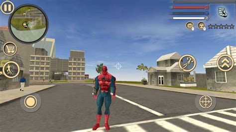 Android İndirme Için Amazing Spider Rope Hero Strange Gangster Vegas Apk