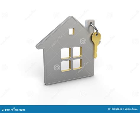 House S Keys Consept New Home 3d Illustration Stock Image Image Of