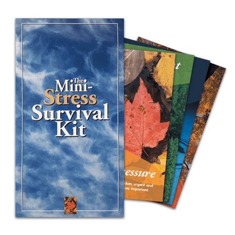 Mini Stress Survival Kit Stress Management Tips Custom