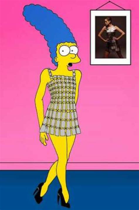 Marge Simpson Es Un Icono De La Moda Fotogalería Tendencias Los40