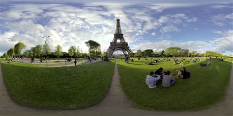 Eiffel Tower 360 Video Panorama 360vr Paris France 360º Video 360cities