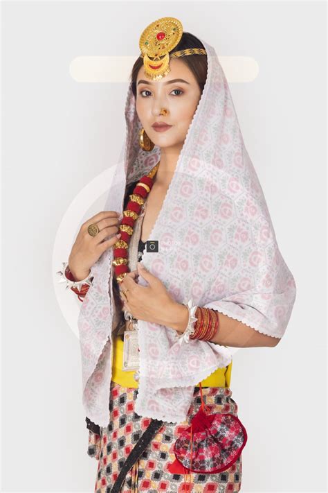 limbu jewelry and limbu dress on limbu girl photos nepal