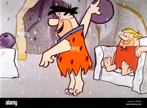The Flintstones Fred Flintstone Barney Rubble 1960 66 © Hanna Barbera Courtesy Everett